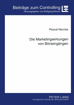 Cover Die Marketingwirkungen von Börsengängen