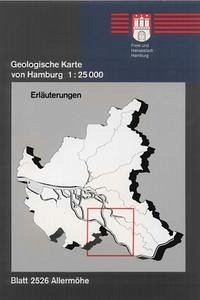 Geologische Karte von Hamburg - Blatt 2526 Allermöhe - Ehlers, Jürgen