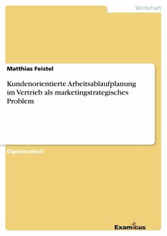 Kundenorientierte Arbeitsablaufplanung im Vertrieb als marketingstrategisches Problem - Feistel, Matthias