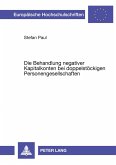 Die Behandlung negativer Kapitalkonten bei doppelstöckigen Personengesellschaften