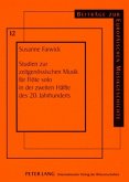 Studien zur zeitgenössischen Musik für Flöte solo in der zweiten Hälfte des 20. Jahrhunderts
