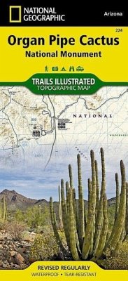 Organ Pipe Cactus National Monument Map - National Geographic Maps
