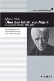 Über den Inhalt von Musik