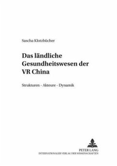 Cover Das ländliche Gesundheitswesen der VR China