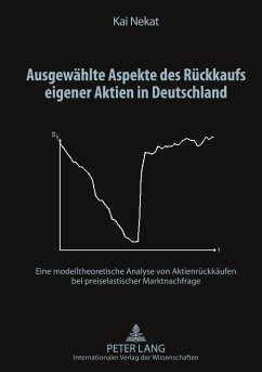Ausgewählte Aspekte des Rückkaufs eigener Aktien in Deutschland - Nekat, Kai