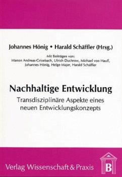 Cover Nachhaltige Entwicklung.