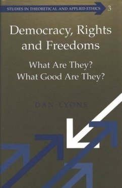 Democracy, Rights and Freedoms - Lyons, Dan