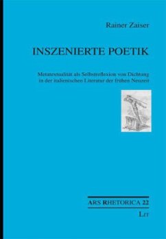 Inszenierte Poetik Cover Inszenierte Poetik