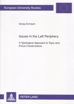 Issues in the Left Periphery - Ermisch, Sonja