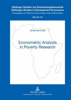 Econometric Analysis in Poverty Research - Gräb, Johannes