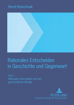 Cover Rationales Entscheiden in Geschichte und Gegenwart