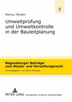 Cover Umweltprüfung und Umweltkontrolle in der Bauleitplanung
