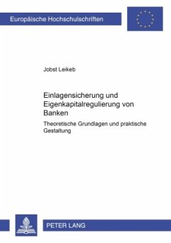 Cover Einlagensicherung und Eigenkapitalregulierung von Banken