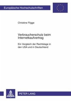 Verbraucherschutz beim Internetkaufvertrag - Fligge, Christine