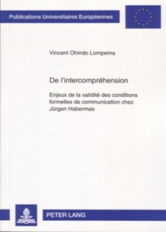 De l'intercompréhension - Ohindo Lompema, Vincent