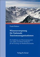 Cover Wissensvorsprung für Nationale Tourismusorganisationen