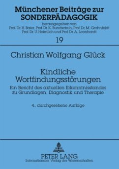 Kindliche Wortfindungsstörungen - Glück, Christian Wolfgang