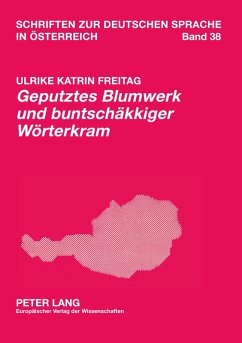 'Geputztes Blumwerk und buntschäkkiger Wörterkram' - Freitag, Ulrike Katrin
