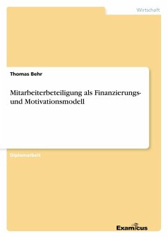 Cover Mitarbeiterbeteiligung als Finanzierungs- und Motivationsmodell