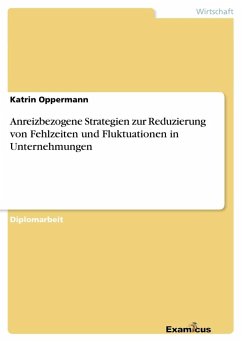 Anreizbezogene Strategien zur Reduzierung von Fehlzeiten und Fluktuationen in Unternehmungen - Oppermann, Katrin