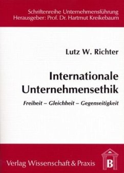Cover Internationale Unternehmensethik.