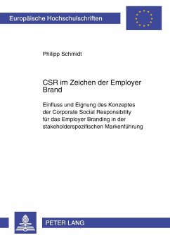 CSR im Zeichen der Employer Brand - Schmidt, Philipp