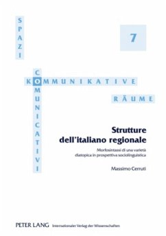 Strutture dell¿italiano regionale - Cerruti, Massimo