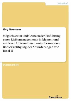 Möglichkeiten und Grenzen der Einführung eines Risikomanagements in kleinen und mittleren Unternehmen unter besonderer Berücksichtigung der Anforderungen von Basel II - Naumann, Jörg