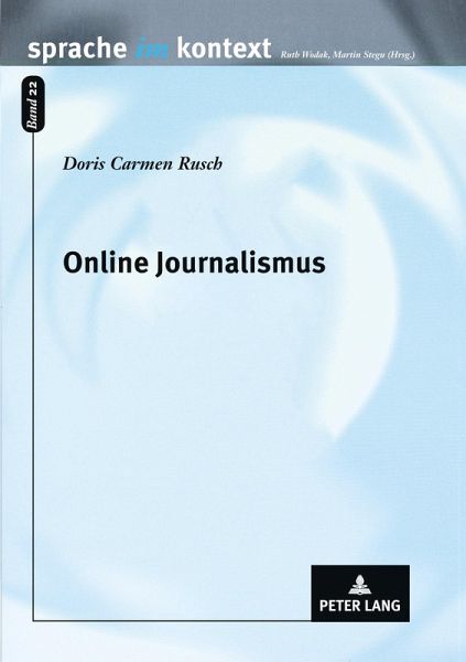 Online Journalismus Online Journalismus
