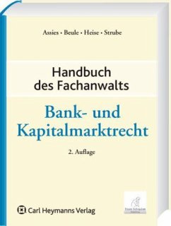 Bank- und Kapitalmarktrecht / Handbuch des Fachanwalts