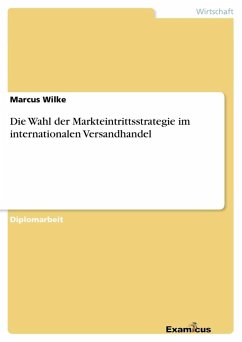 Die Wahl der Markteintrittsstrategie im internationalen Versandhandel - Wilke, Marcus