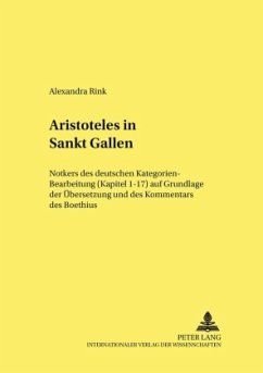 Aristoteles in Sankt Gallen - Rink, Alexandra