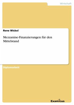 Mezzanine-Finanzierungen für den Mittelstand - Wickel, Rene