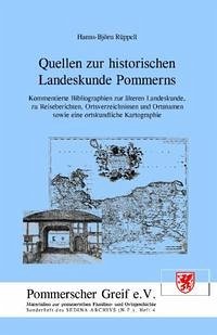 Quellen zur historischen Landeskunde Pommerns