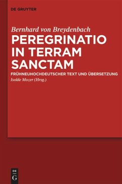 Peregrinatio in terram sanctam - Breydenbach, Bernhard von