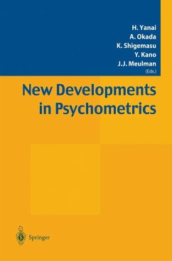 New Developments in Psychometrics - Yanai, Haruo / Okada, Akinori / Shigemasu, Kazuo / Kano, Yutaka / Meulman, Jacqueline J. (eds.)