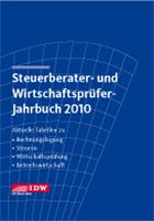 Cover Steuerberater- und Wirtschaftsprüfer-Jahrbuch 2010