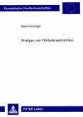 Analyse von Hörfunknachrichten