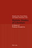 Stylistic Studies of Literature