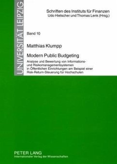 Modern Public Budgeting Cover Modern Public Budgeting