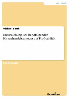 Cover Untersuchung des trendfolgenden Börsenhandelsansatzes auf Profitabilität