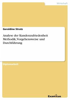 Analyse der KundenzufriedenheitMethodik, Vorgehensweise und Durchführung