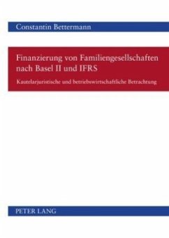 Cover Finanzierung von Familiengesellschaften nach Basel II und IFRS