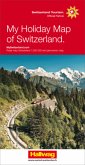 Hallwag Straßenkarte Ferien-Gästekarte Schweiz