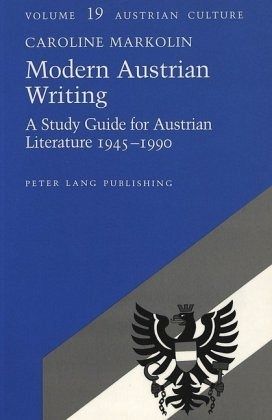 Modern Austrian Writing Modern Austrian Writing
