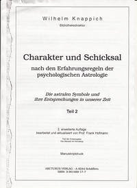 Charakter und Schicksal - Knappich, Wilhelm