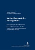 Nachschlagewerk des Reichsgerichts - Gesetzgebung des Deutschen Reichs