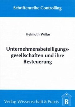 Cover Unternehmensbeteiligungsgesellschaften und ihre Besteuerung.