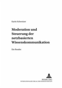 Cover Moderation und Steuerung der netzbasierten Wissenskommunikation