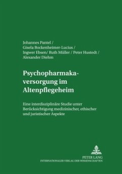 Psychopharmakaversorgung im Altenpflegeheim Cover Psychopharmakaversorgung im Altenpflegeheim